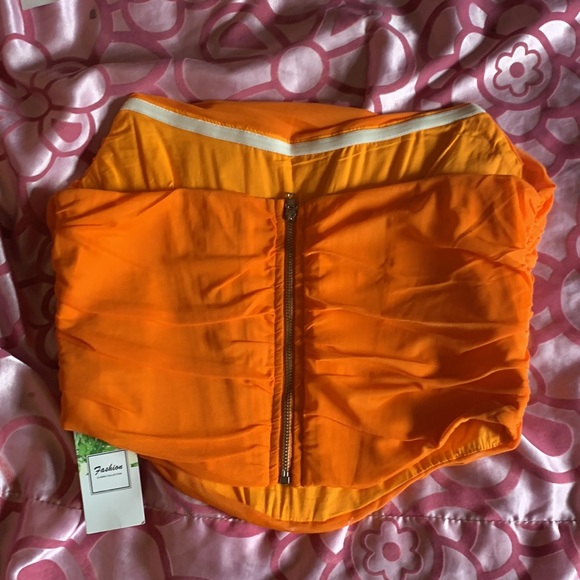 ❌SOLD❌Orange bustier corset - Picture 3 of 5